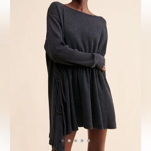 Free people Josie Thermal Dress (black)